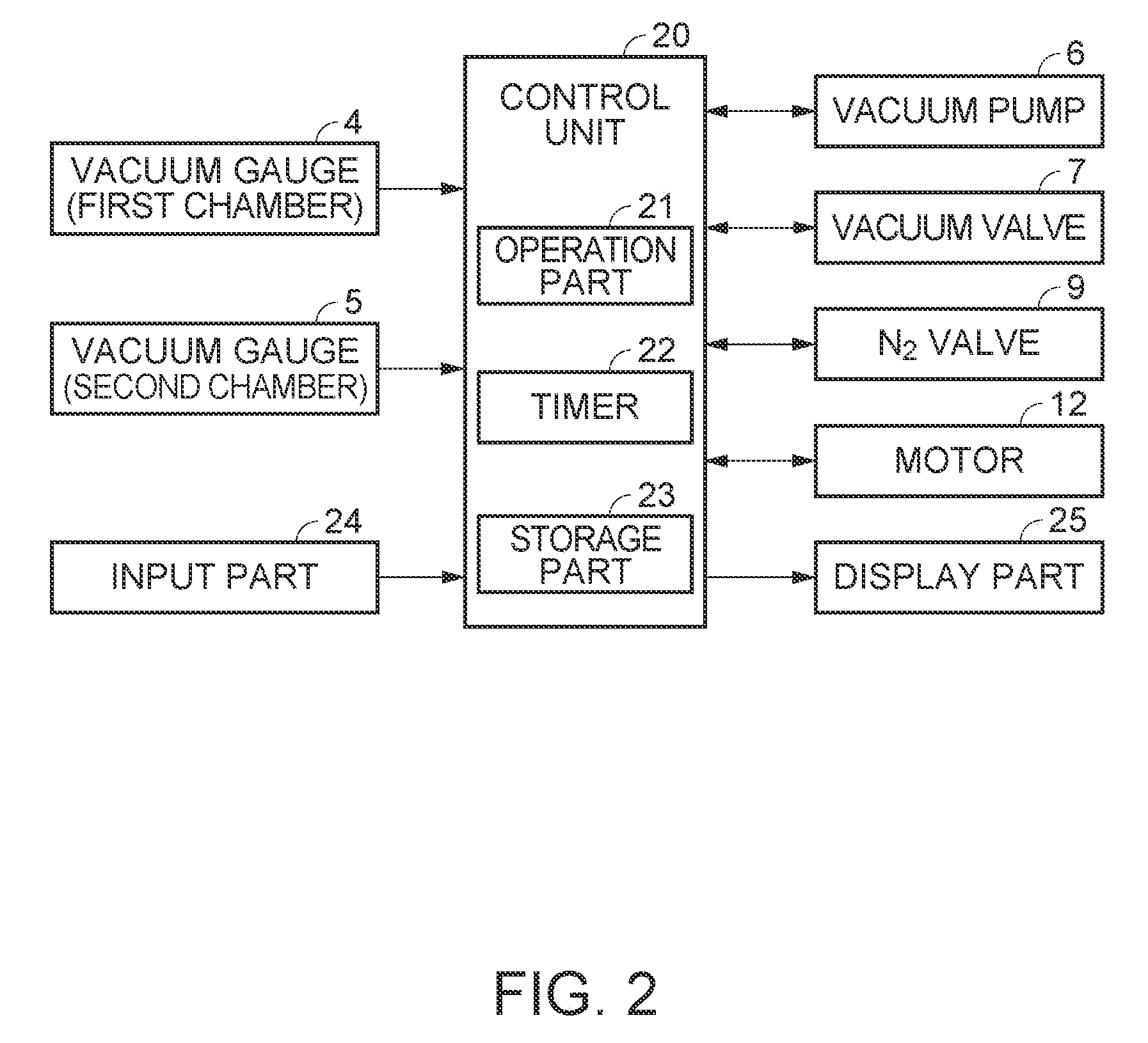 Reduced-pressure drying apparatus