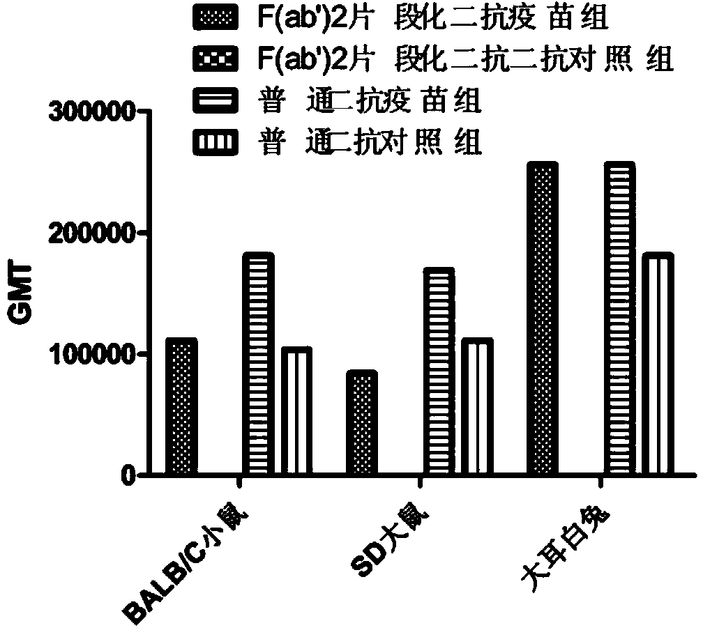 Detection method and detection kit of antigen-specific IgG (immunoglobulin G) antibody of staphylococcus aureus SpA5 mutant