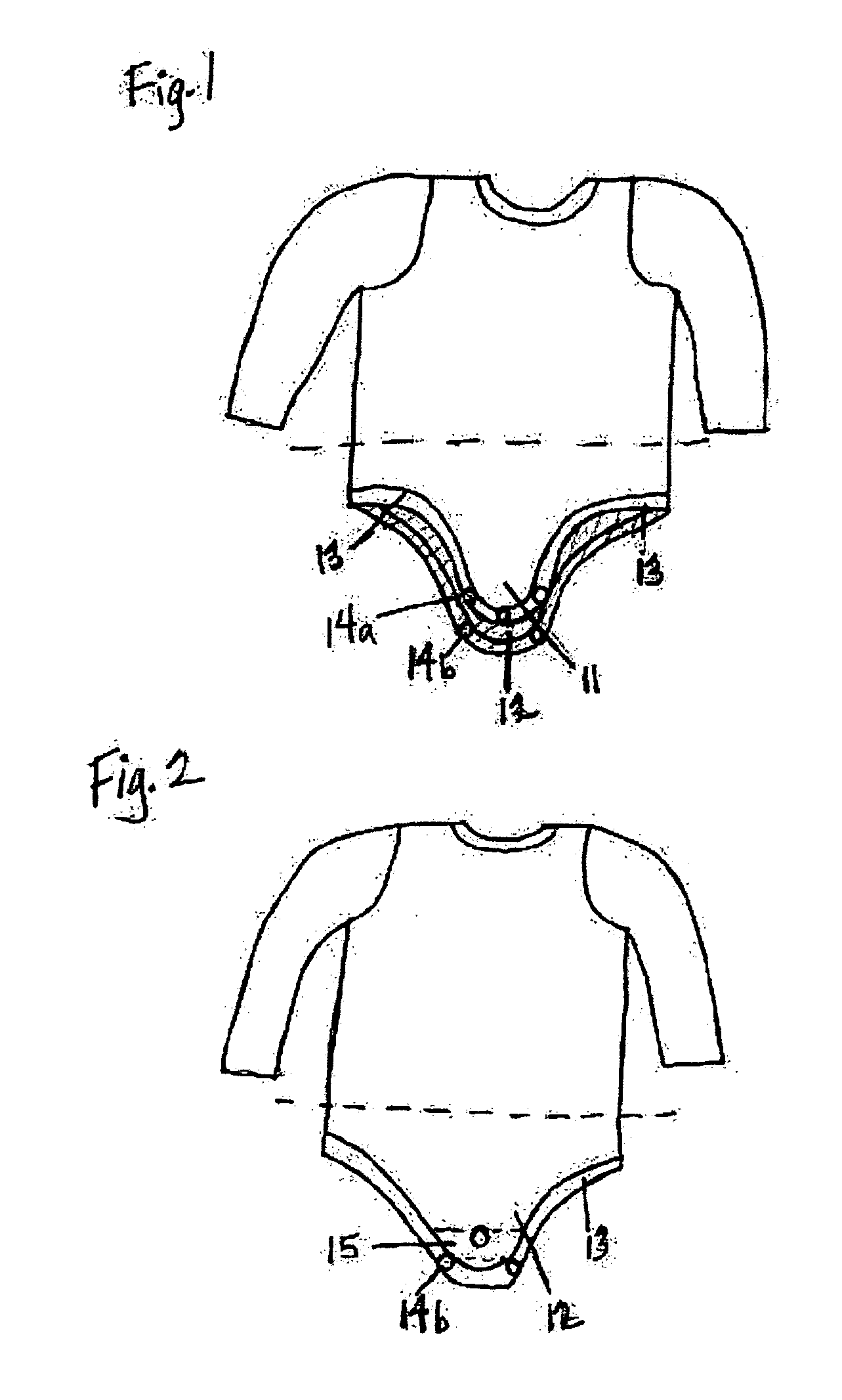 Expandable garment for children