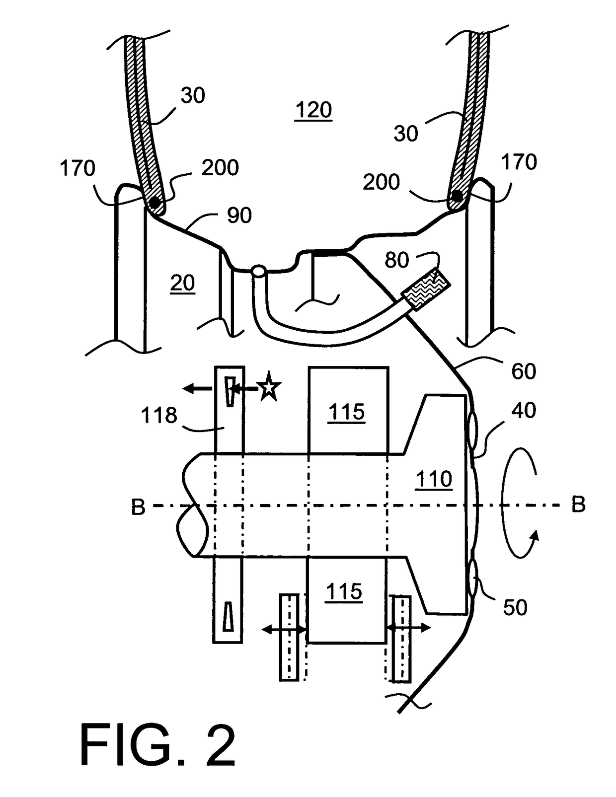 Wheel-monitoring module