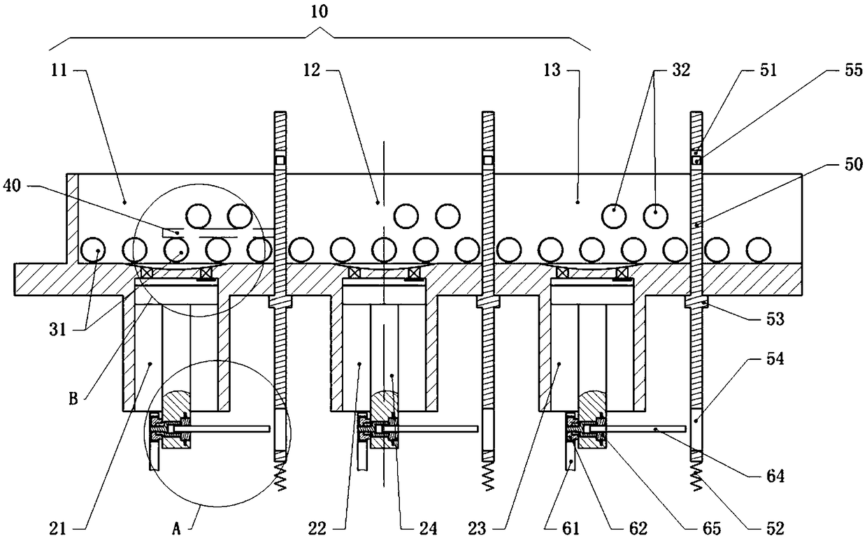 Liquid crystal display cleaning device