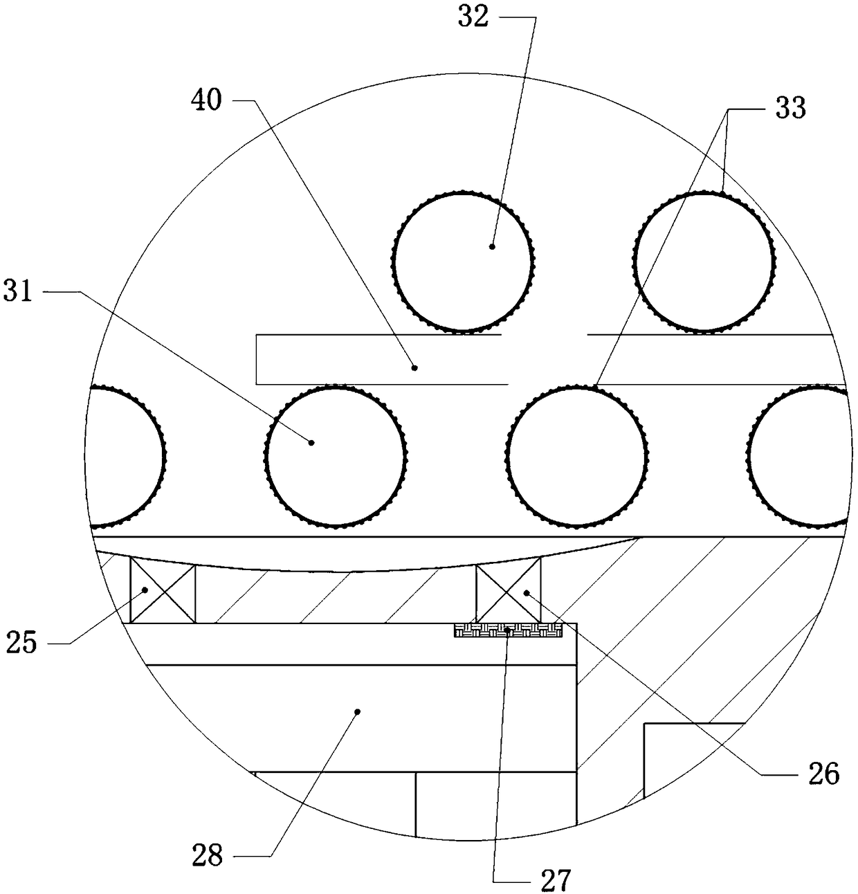 Liquid crystal display cleaning device