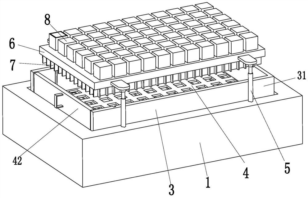 A device for recycling and reproducing corrugated paper