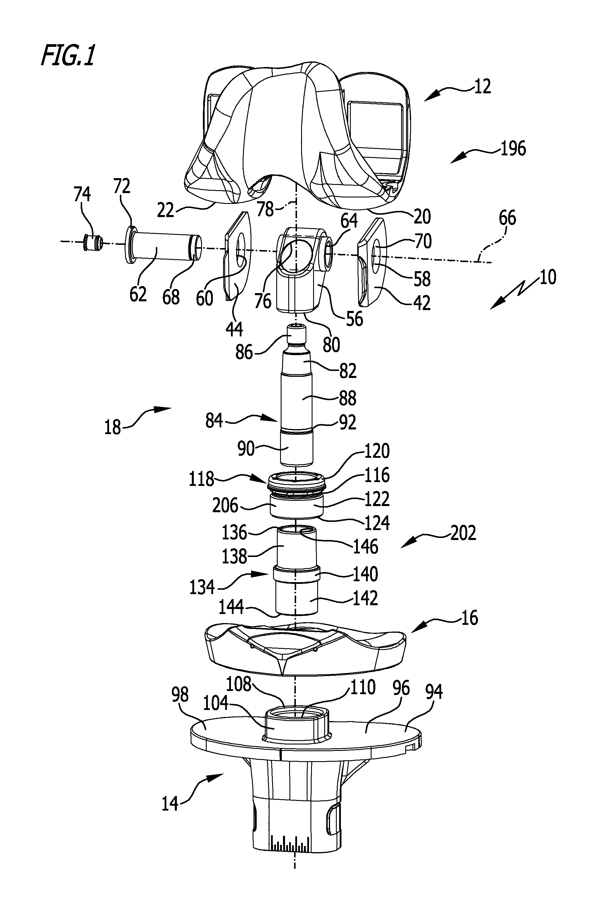 Knee joint endoprosthesis