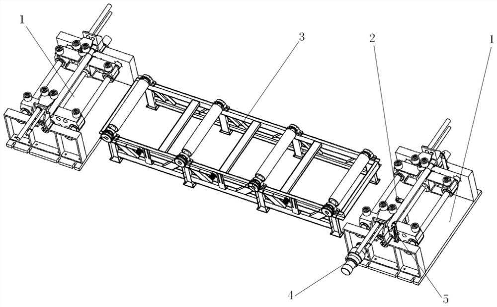 Conveying roller way and conveying method for centering and splicing steel structural components