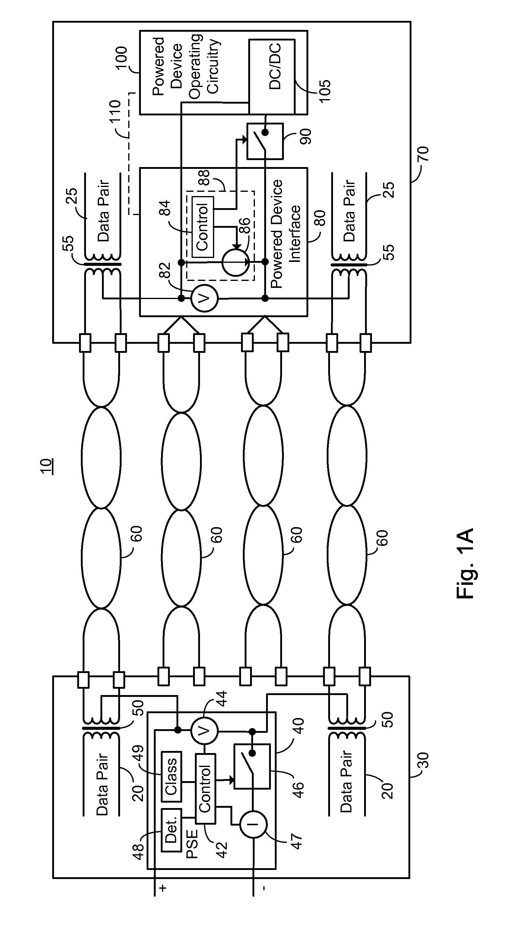 Determination of Effective Resistance Between a Power Sourcing Equipment and a Powered Device