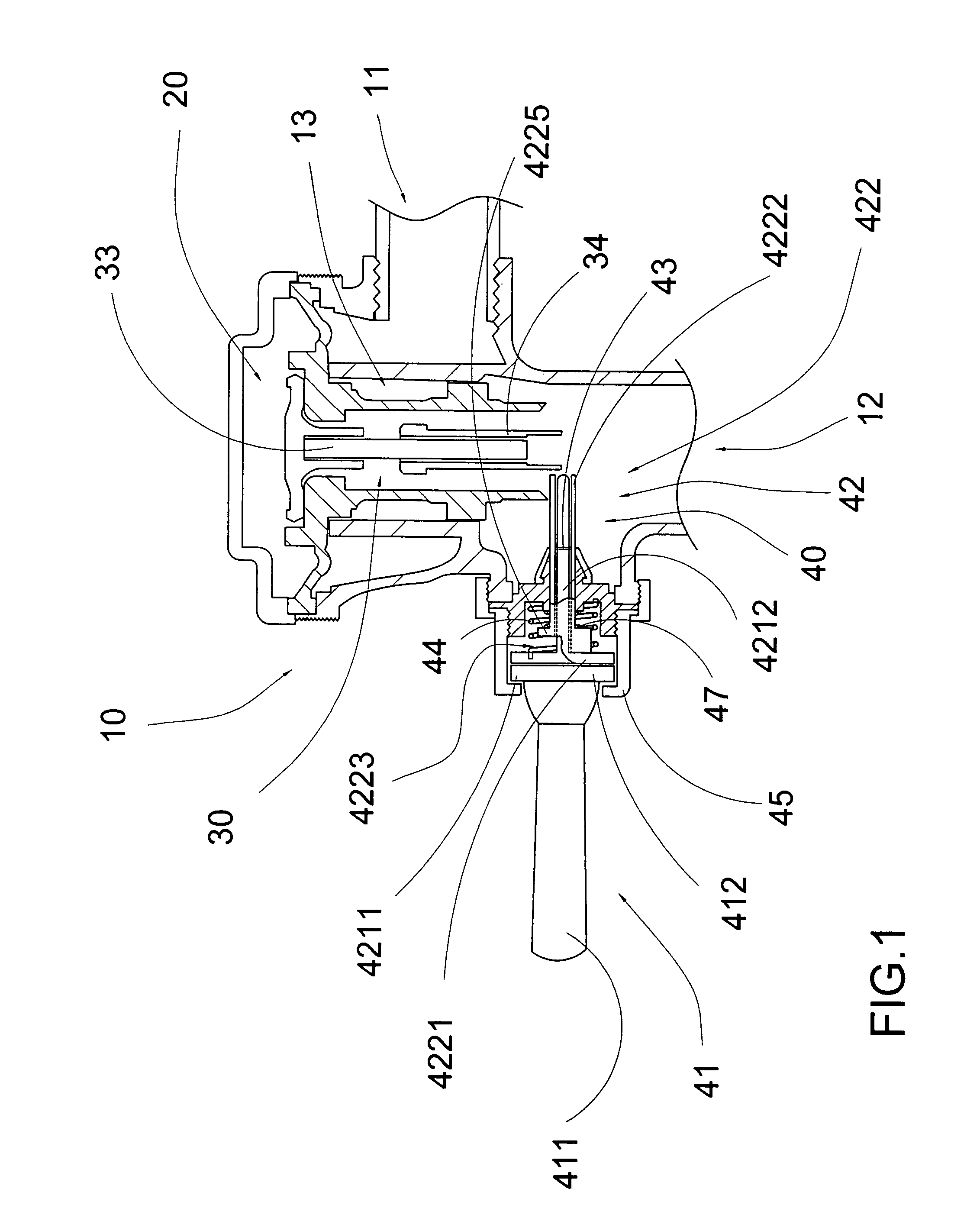 Method and arrangement for controlling flush water volume