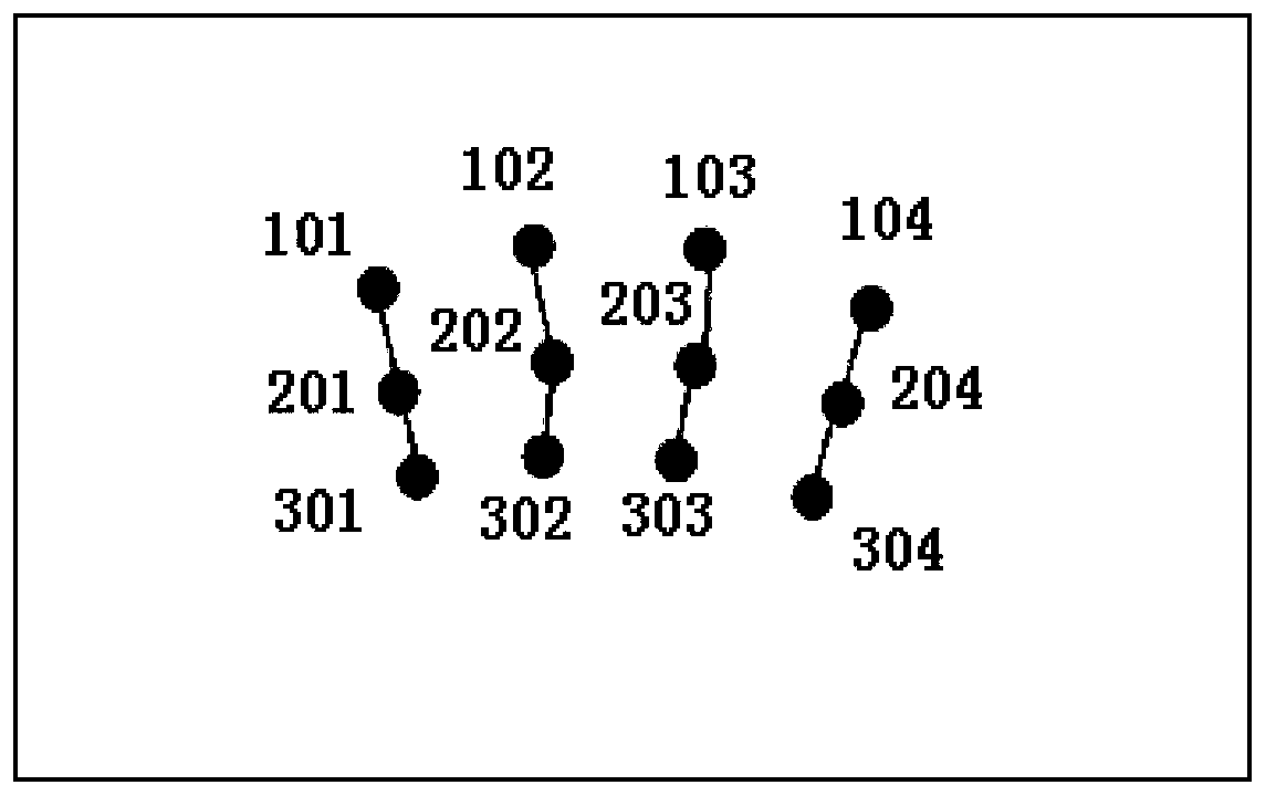 Method and system for tracking handling of trajectory of touch screen