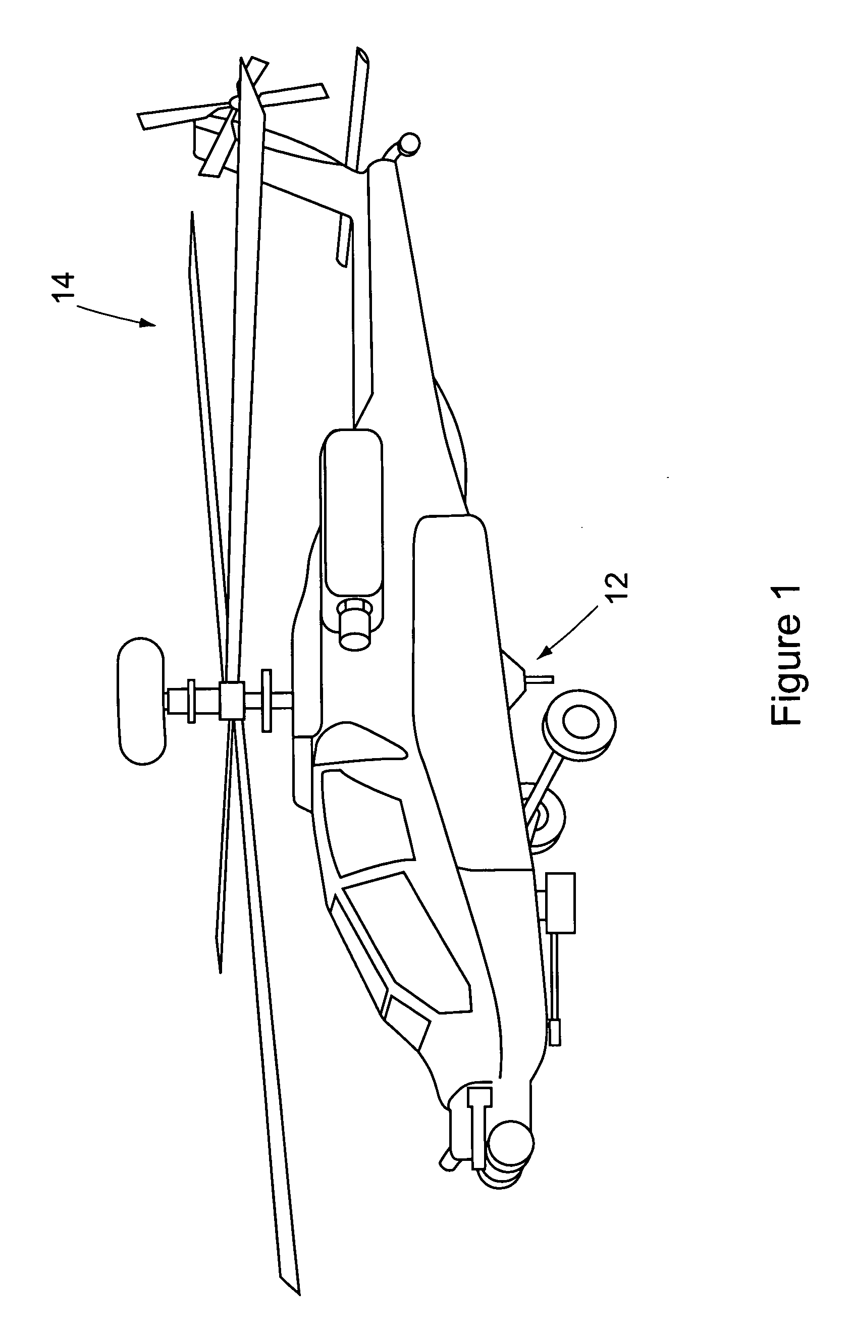 Landing assist apparatus eccentric bushing