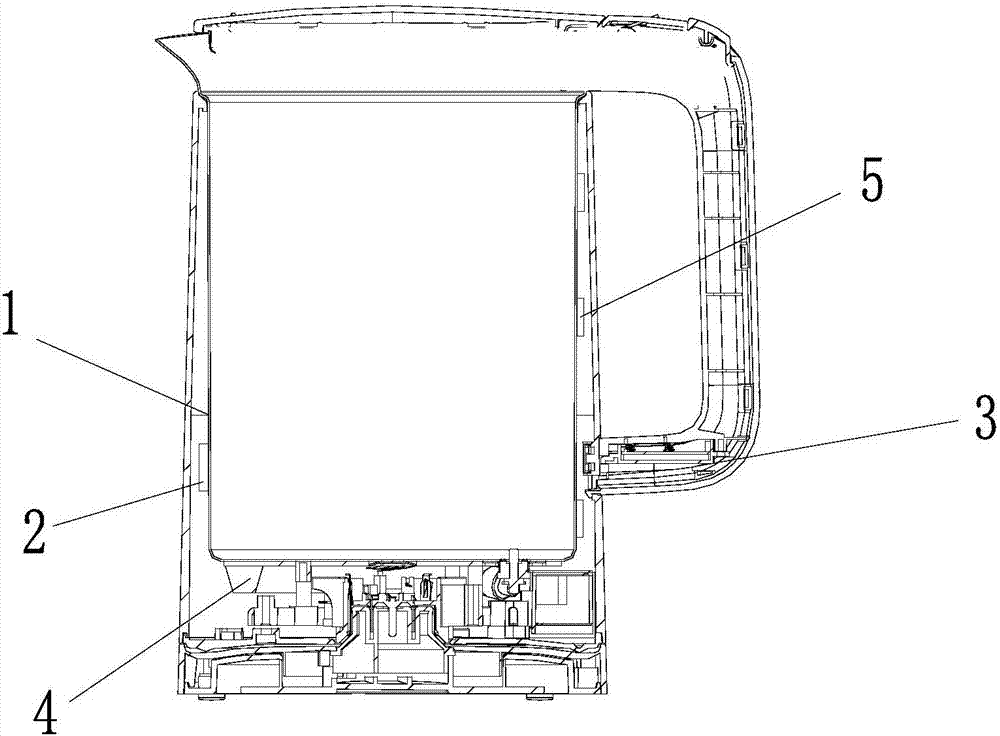 Method for controlling thermal insulation after lifting of electric kettle