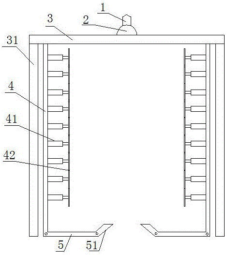 Pruning device for gardening