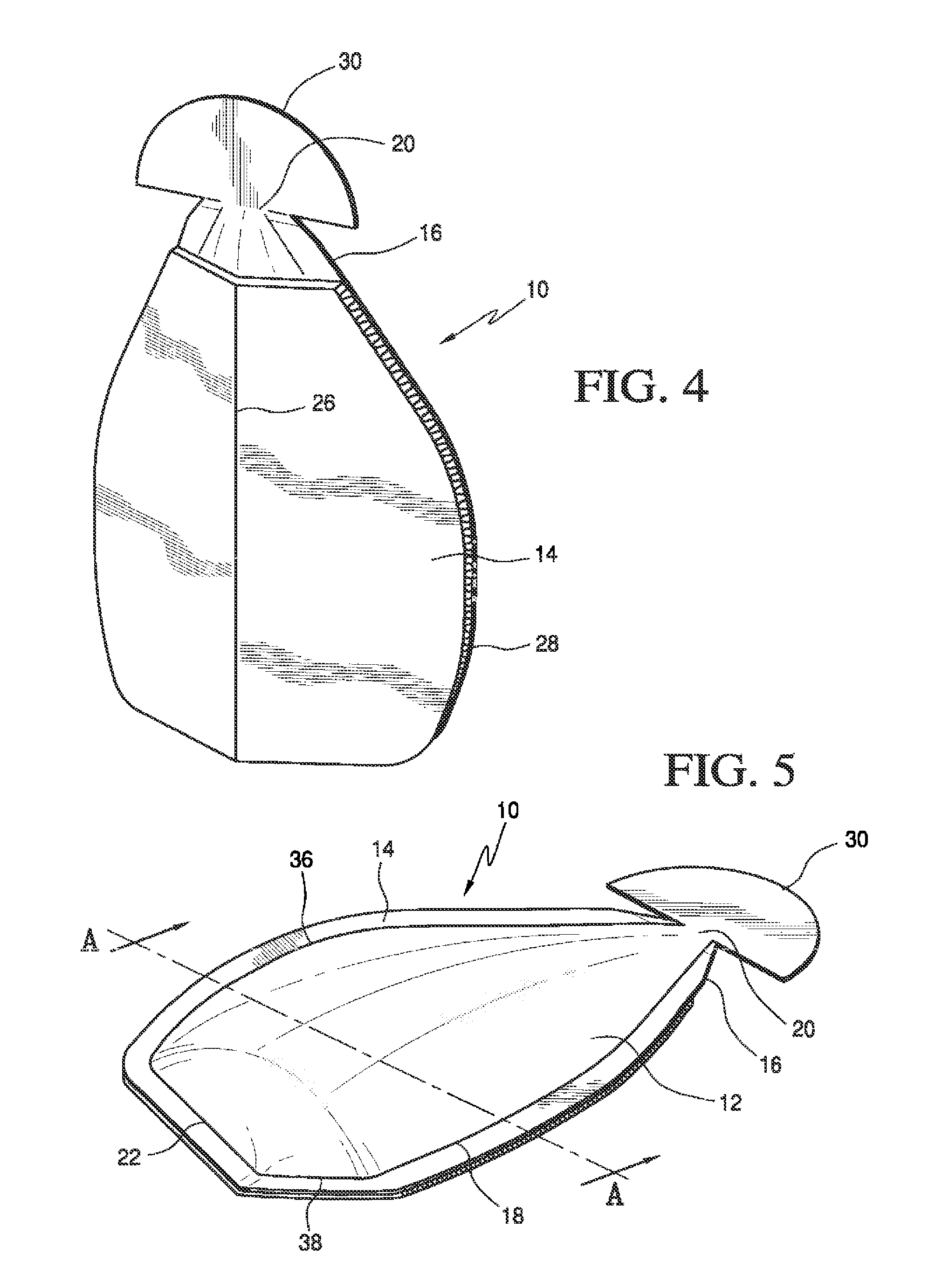 Method for forming a pouch