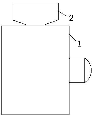 Automatic gasification and dosing device for fumigation storehouse