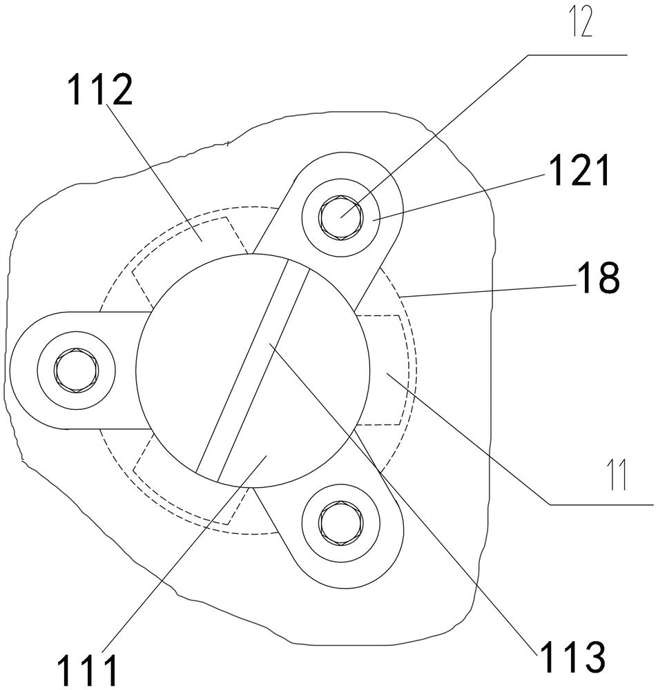 After-drilling reamer capable of preventing blade pin shaft from falling