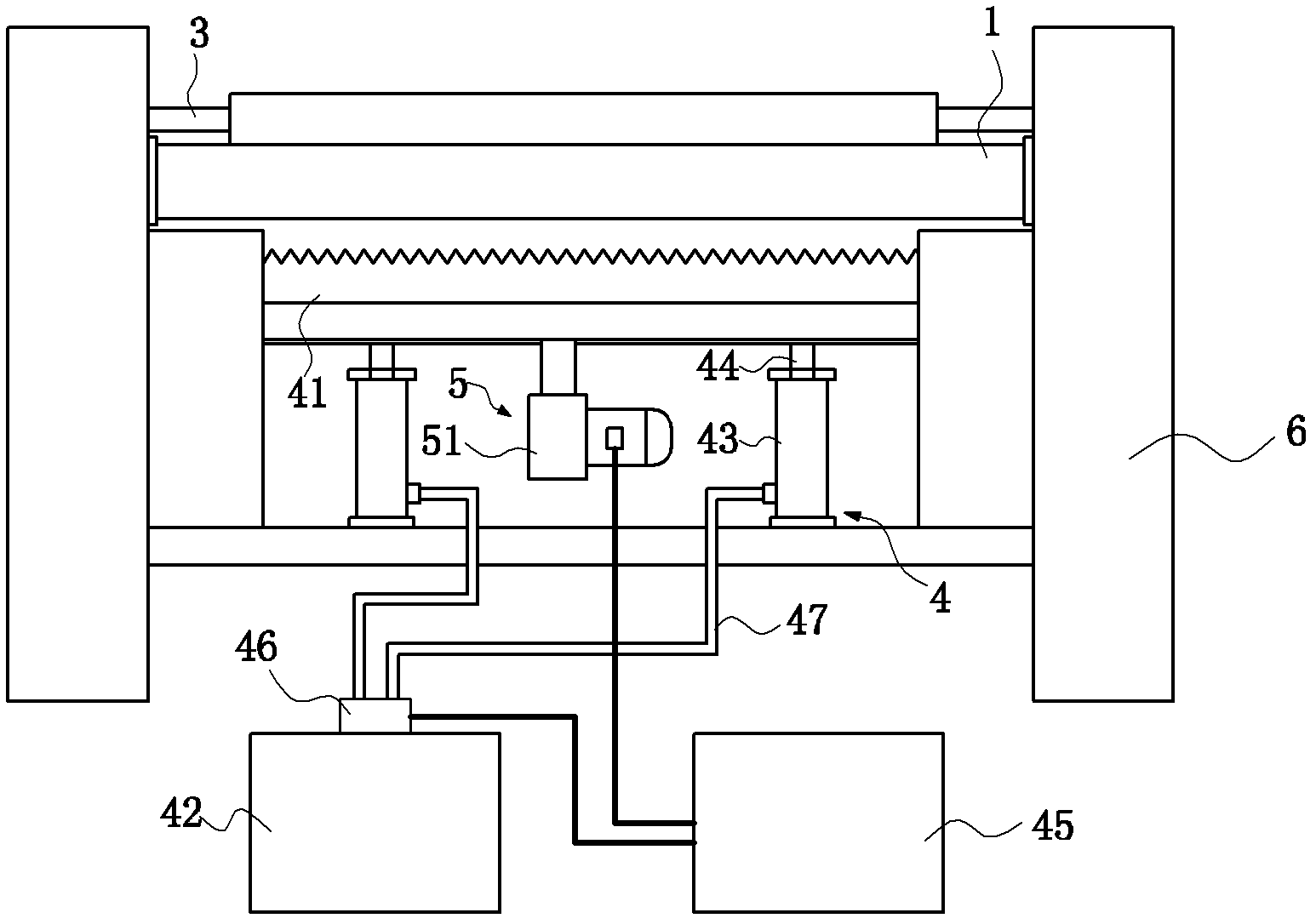 Automatic roll changing device for mulching film winding machine