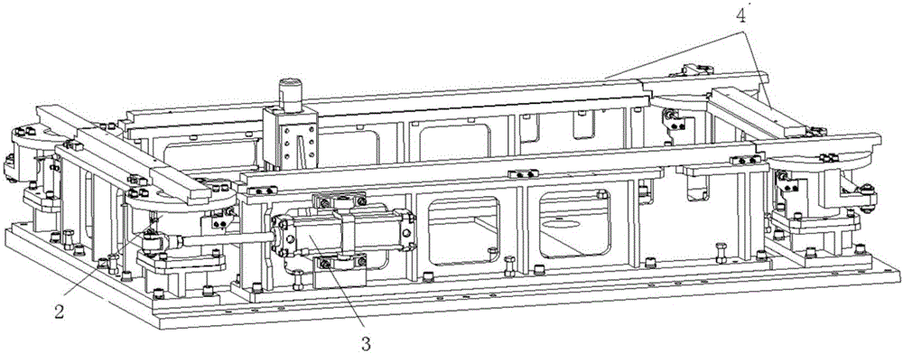 Orbit transferring switching mechanism