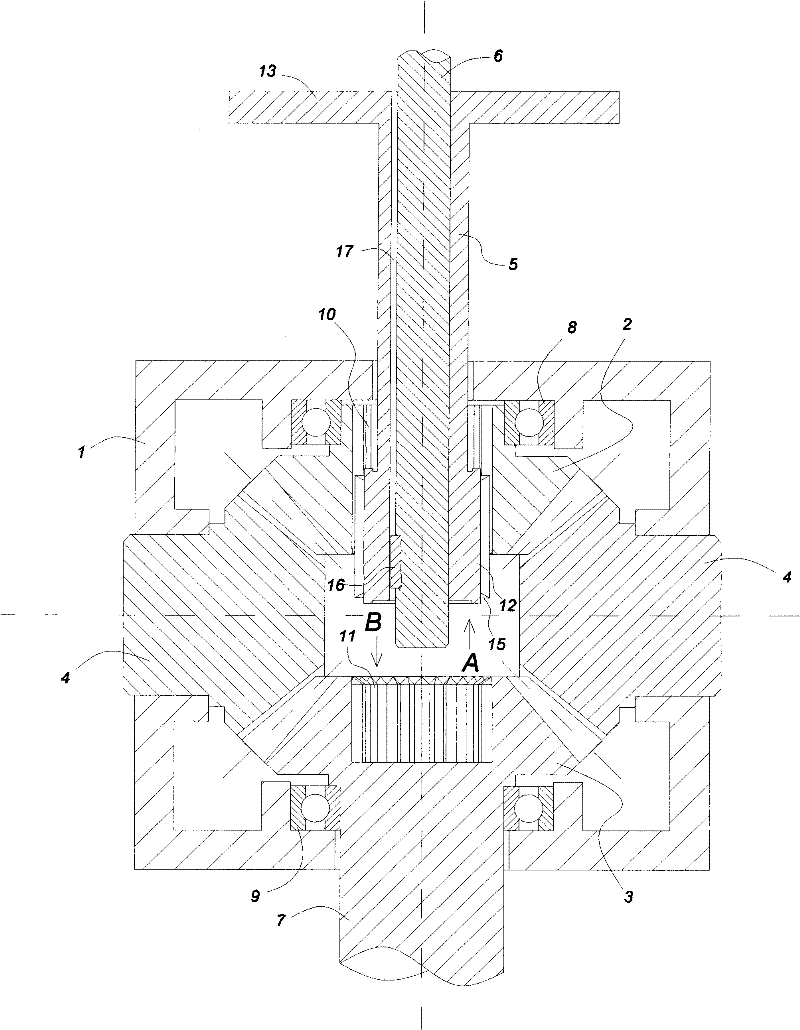 Shaft deviator