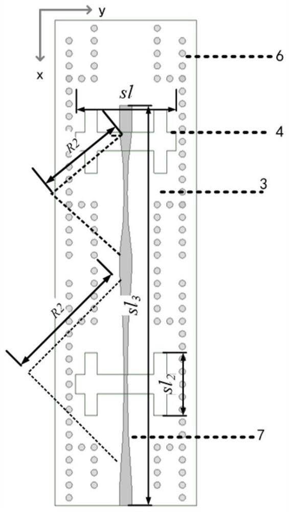 A broadband high-efficiency antenna unit, series-parallel feed sub-array and phased array