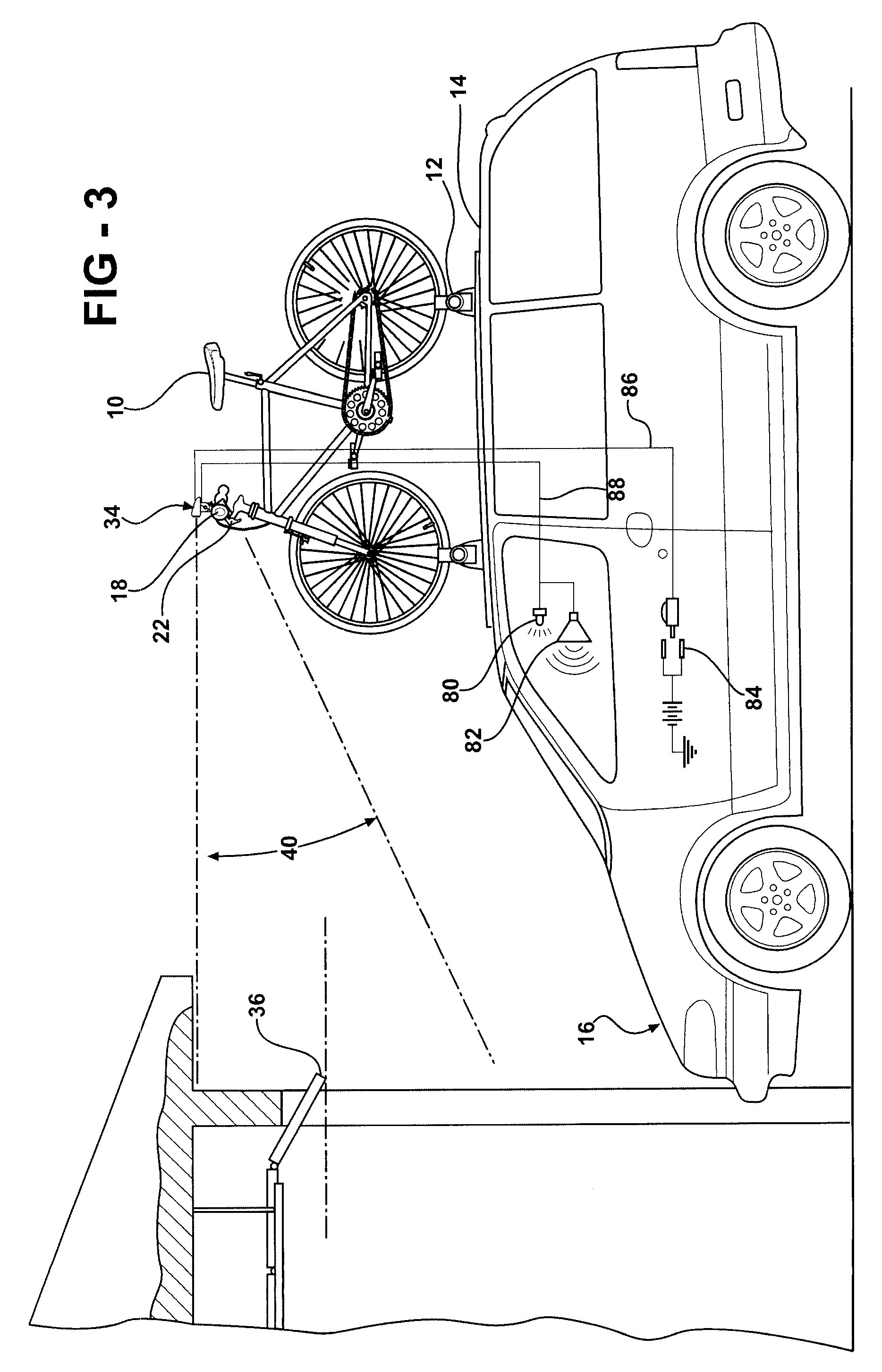 Early detection system and method for exterior vehicle cargo