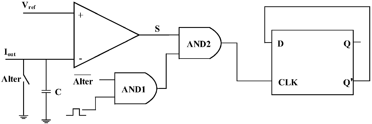 A kind of mppt circuit with counting, digital storage and comparison functions multiplexed