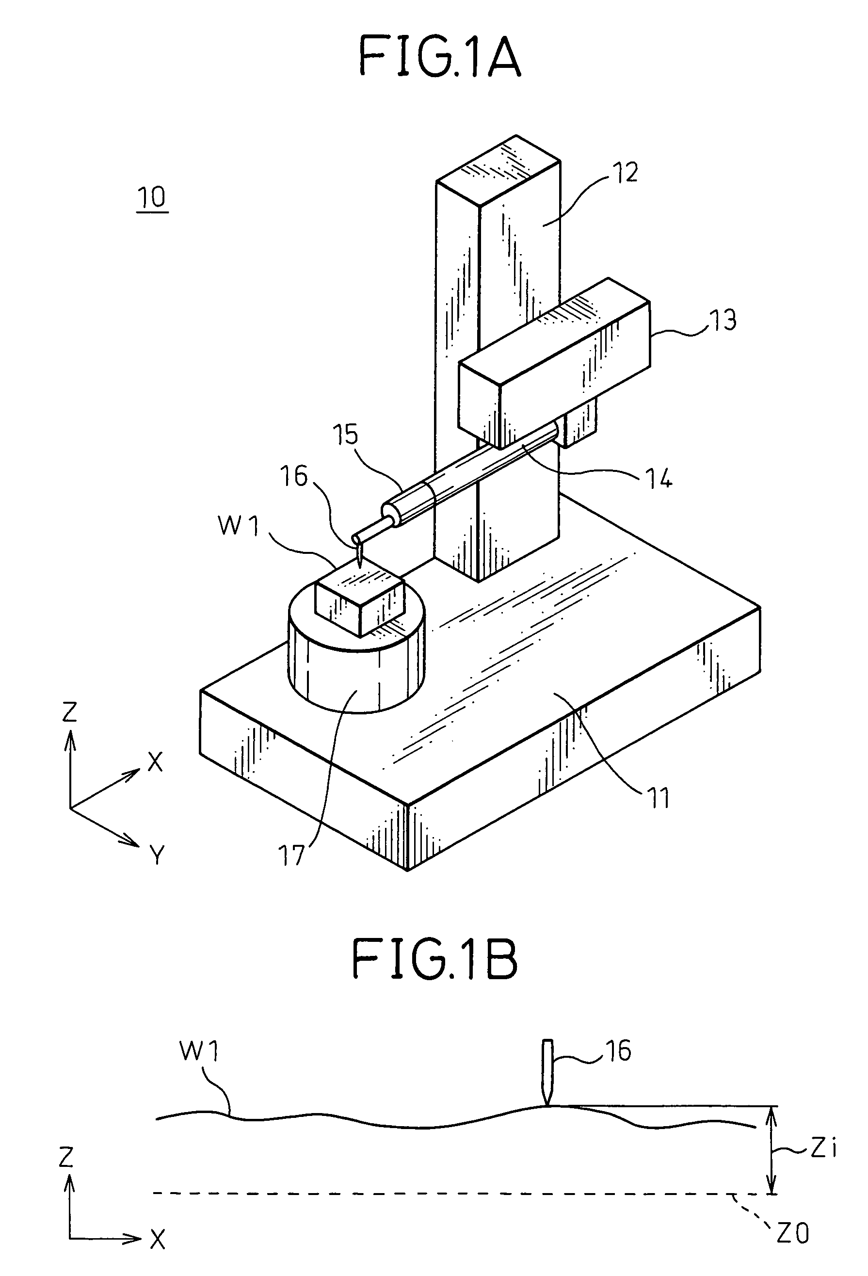 Surface shape measuring apparatus and surface shape measuring method