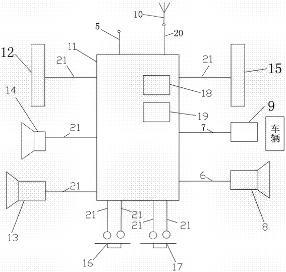 Card-free management intelligent terminal equipment for three-dimensional garage