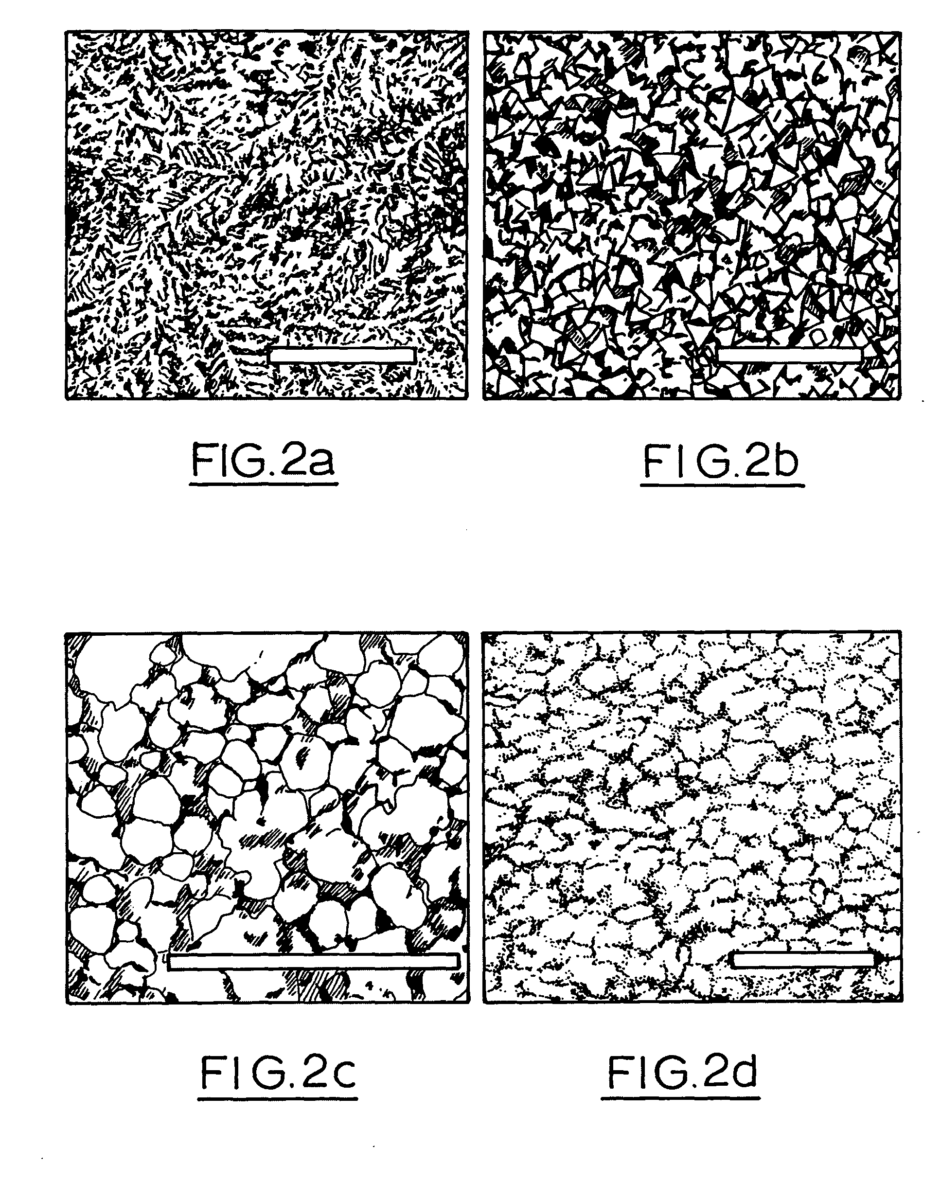 Electrodeposited gold nanostructures