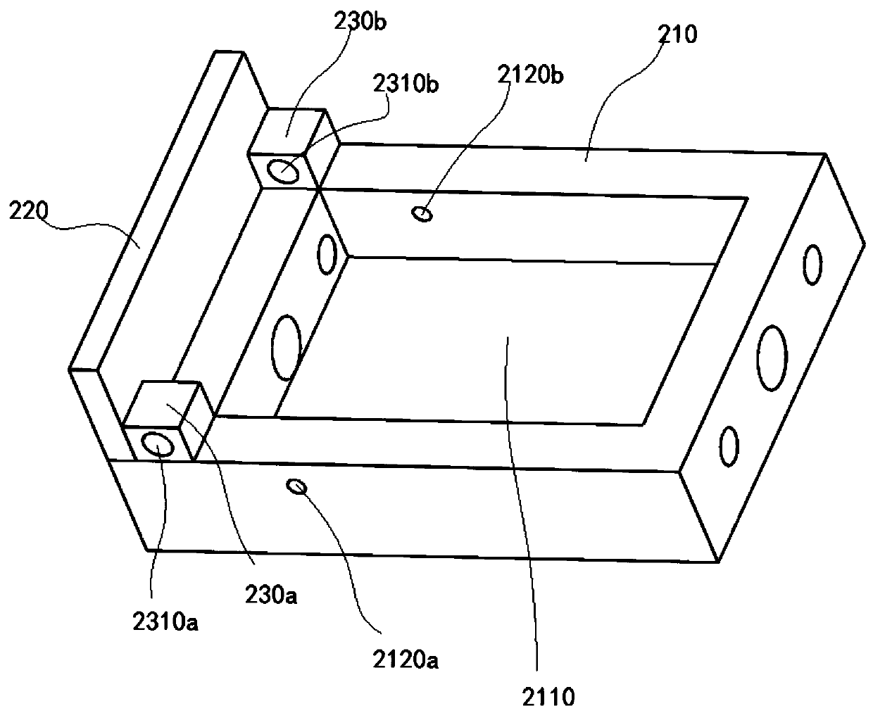 An assembly fixture used in an intelligent automated production line