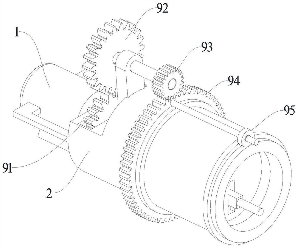 Motor mechanism with ball head shaft