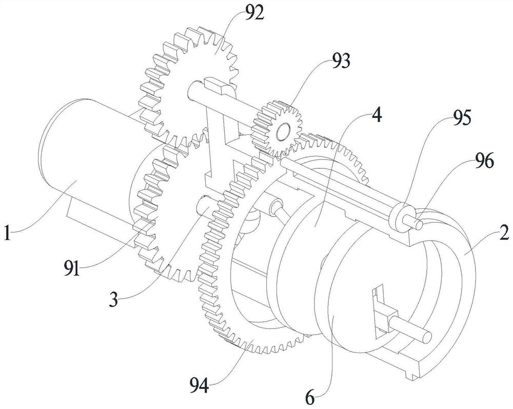 Motor mechanism with ball head shaft