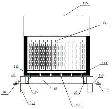 A seawater desalination device