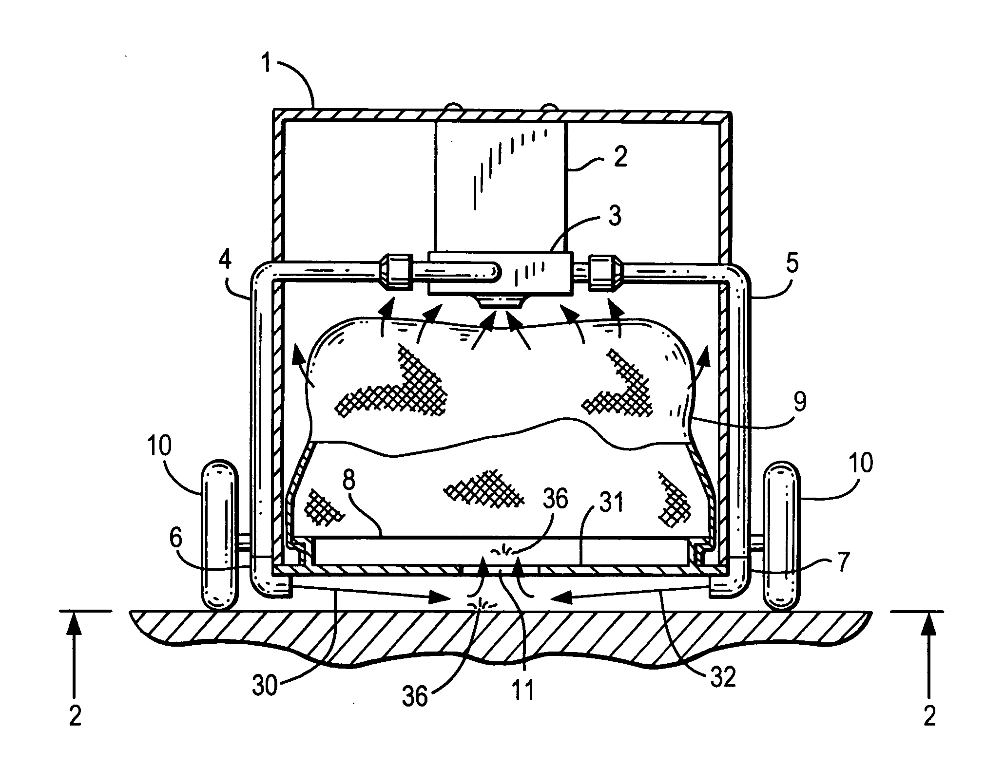 Pool cleaner with high pressure cleaning jets