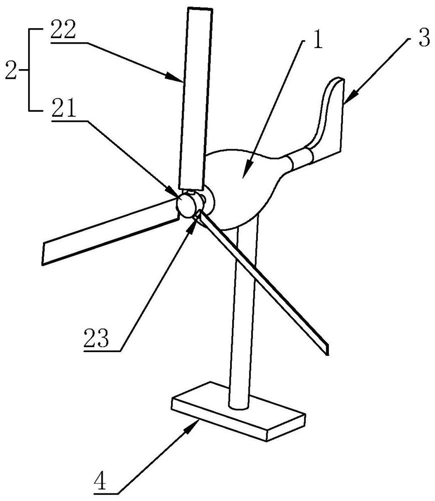 Photovoltaic wind energy small generator