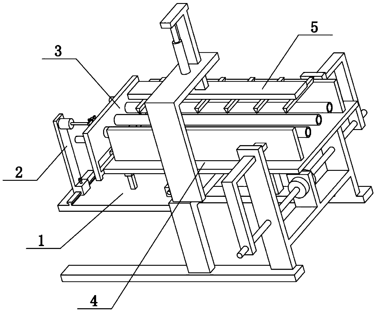 Concrete prefabricated part machining device and machining method