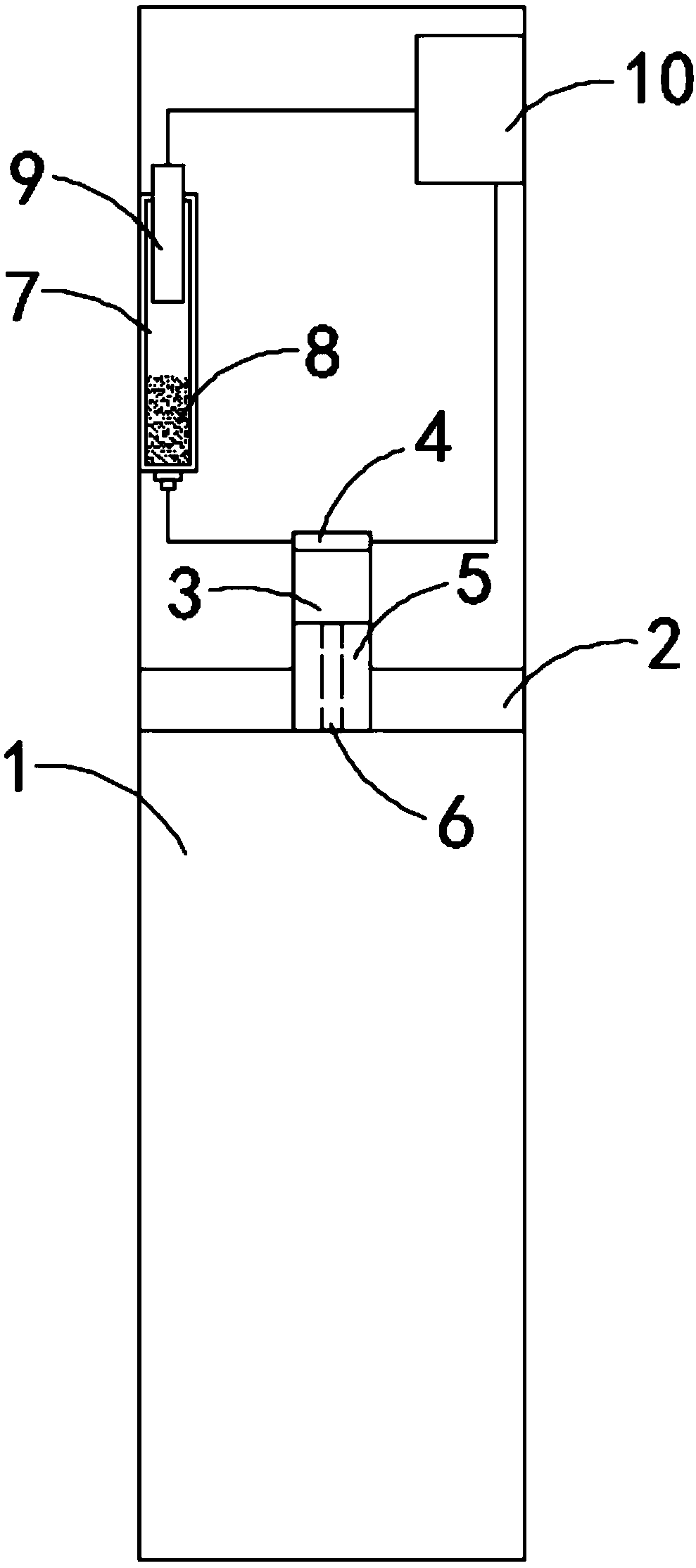 Ventilation window with temperature control function