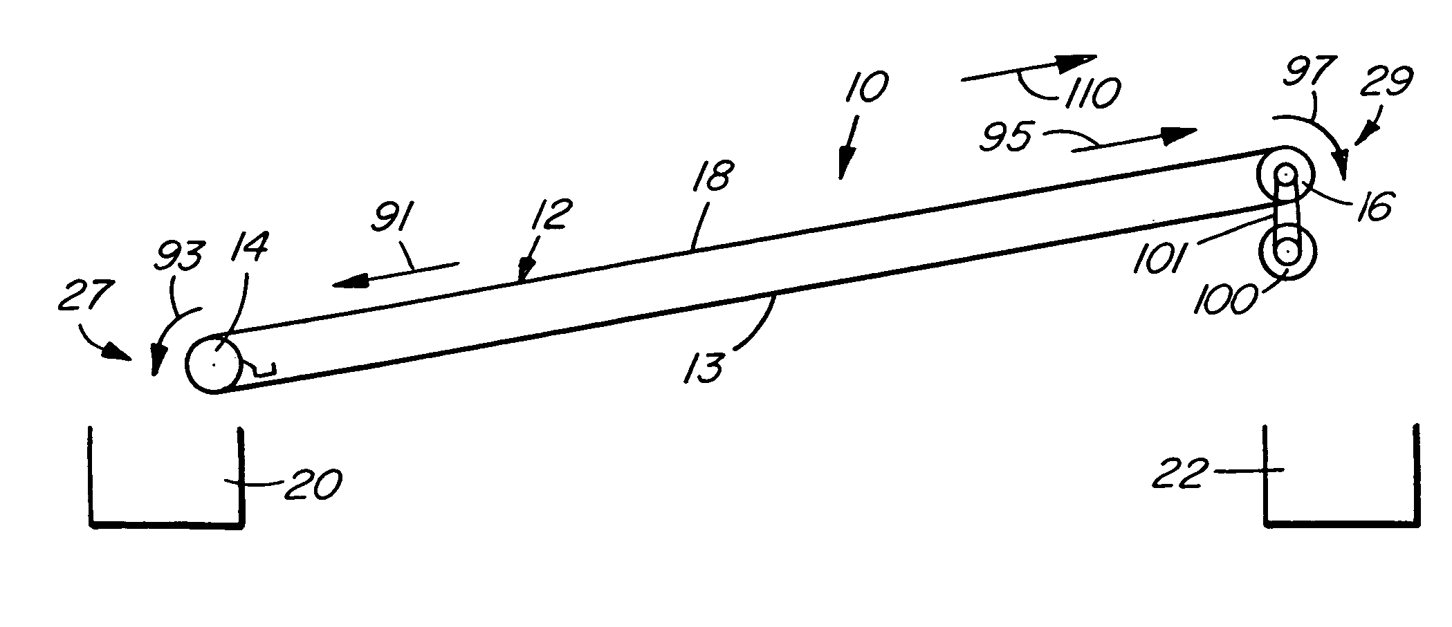 Waste collection system for separating liquid waste from solid waste