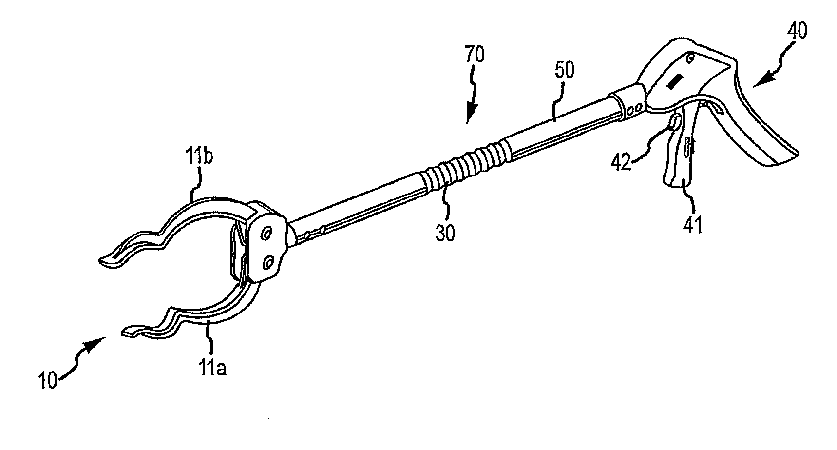 Selectively Bendable Remote Gripping Tool