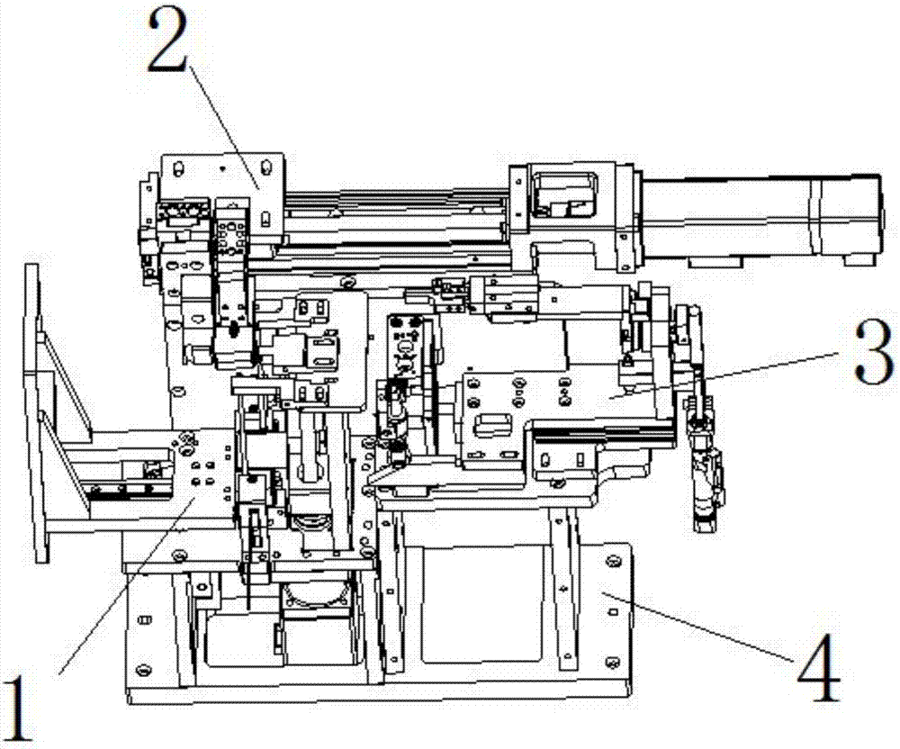 Automatic film tearing device