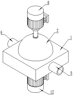 Rotary Polishing Apparatus with Blade Constraining Members