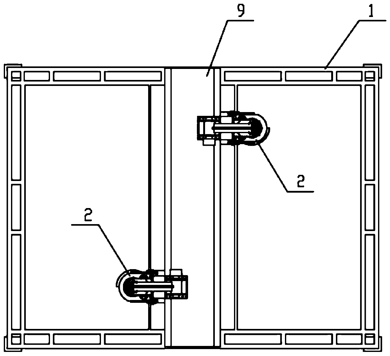 Rotary drilling rig for angling method construction and using method thereof