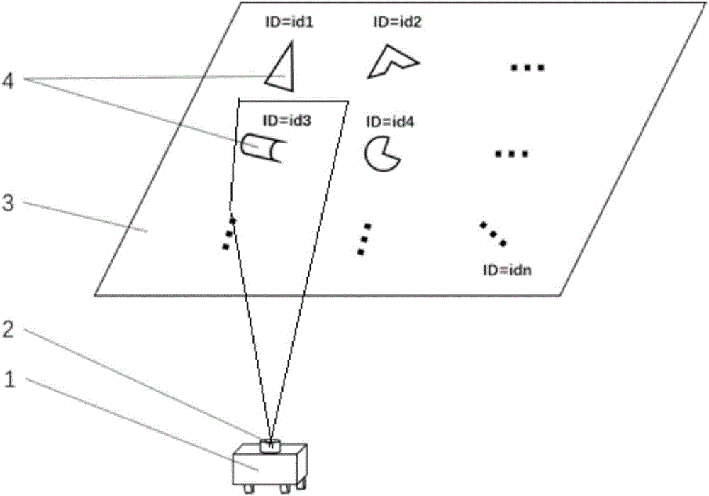 Robot indoor positioning system and method