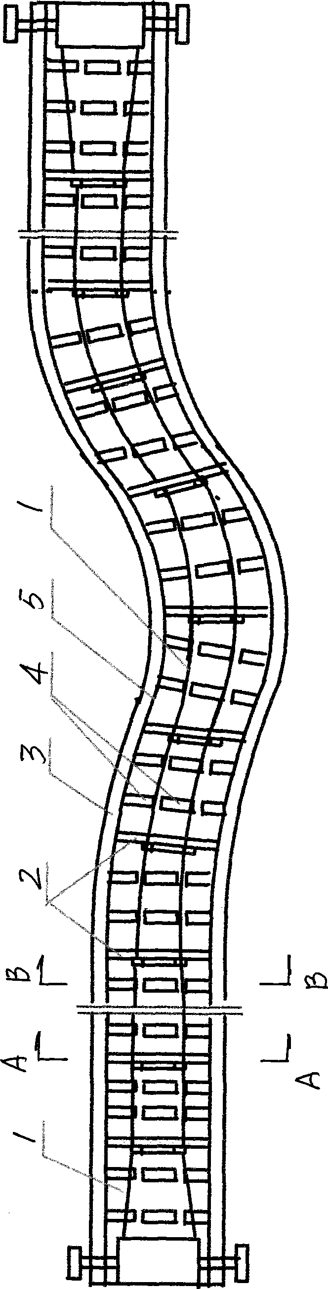 Tubular tape sealing machine applying carrier roller