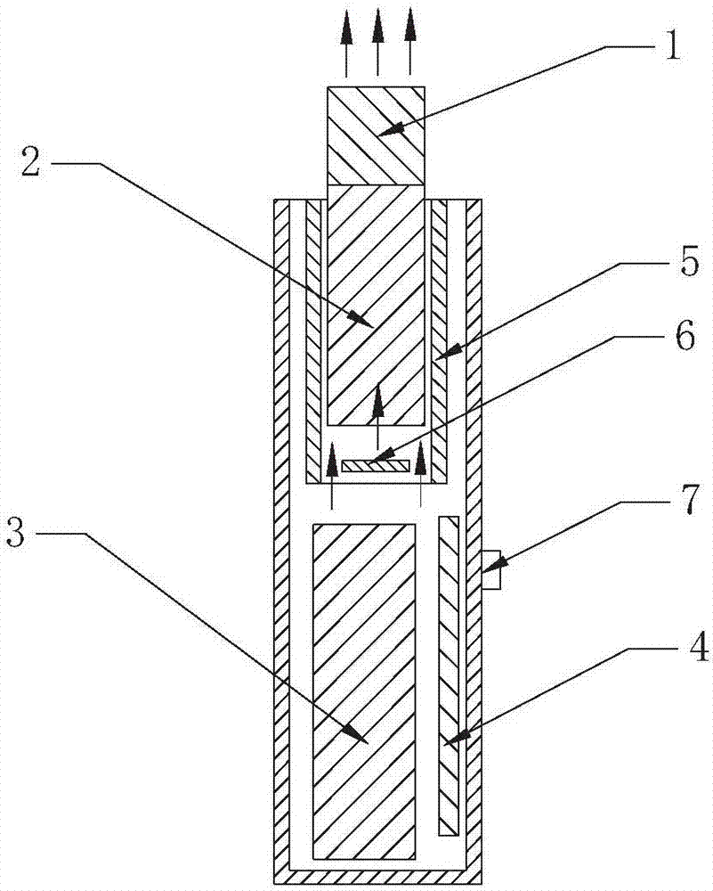 Heating method of electronic smoking set