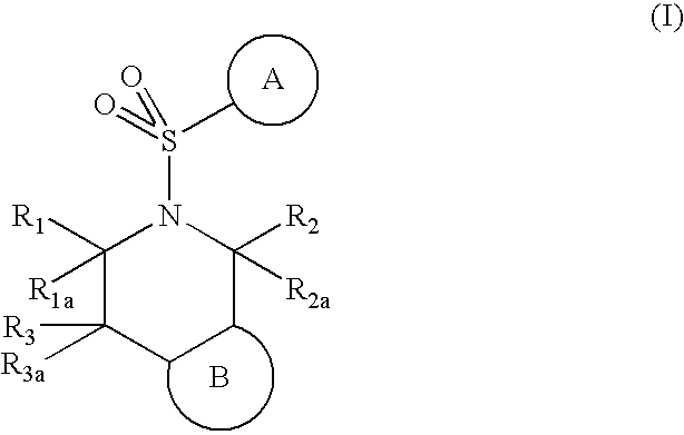 5-(arylsulfonyl)-pyrazolopiperidines