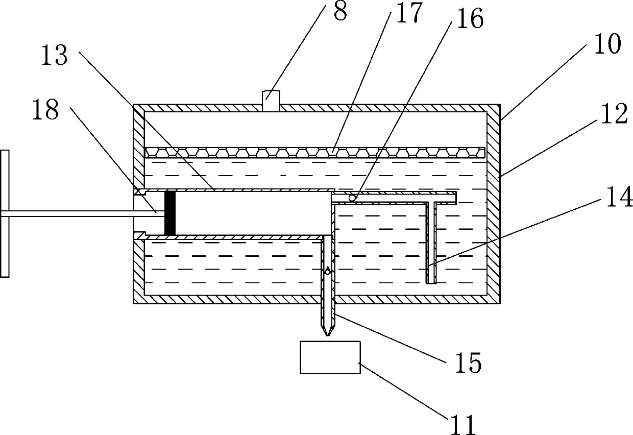 Anti-sticking spraying device for conveyor belt of glass rod softening furnace