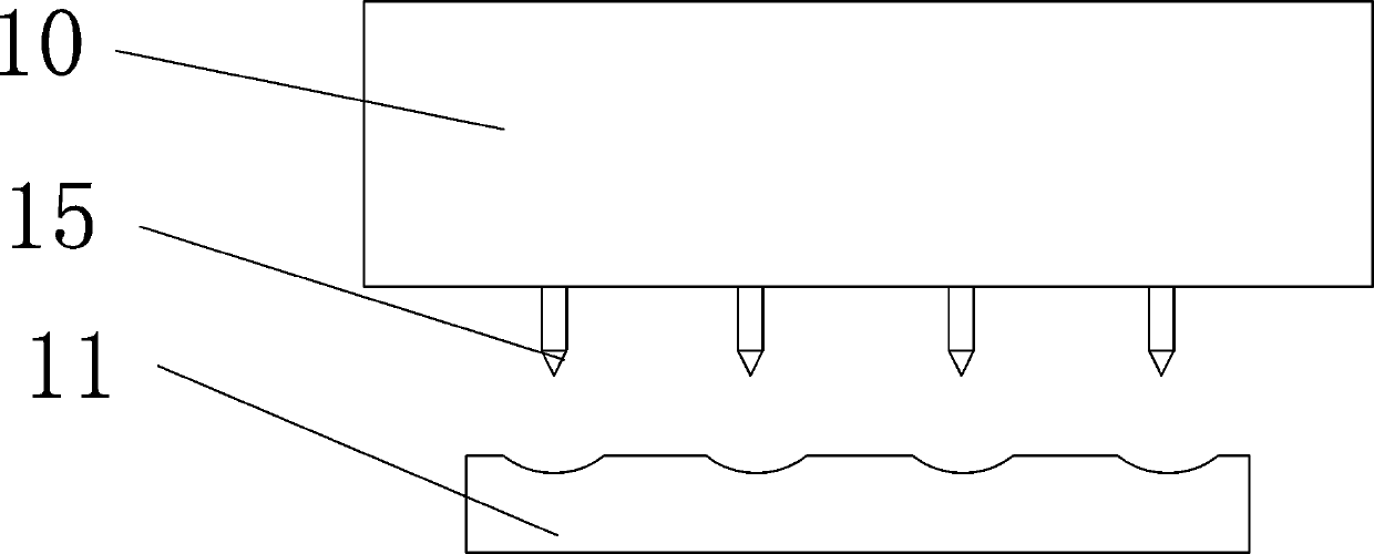Anti-sticking spraying device for conveyor belt of glass rod softening furnace