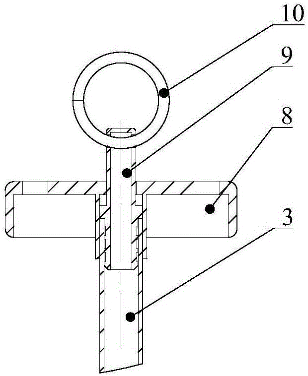 Rapid folding and unfolding device of antenna bracket and rapid folding and unfolding method of rapid folding and unfolding device