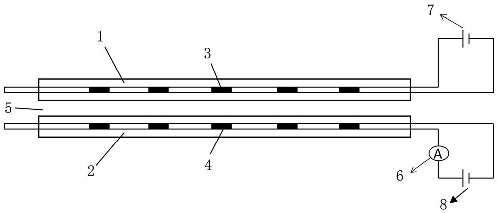 Distributed optical fiber water leakage sensor based on diode optical fiber side coupling effect