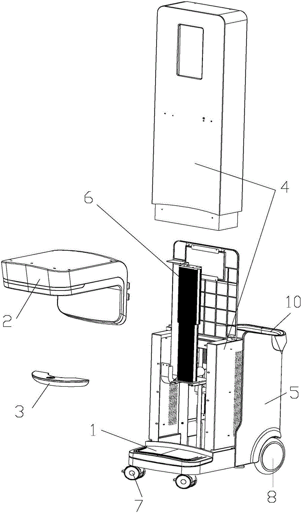 Gout therapeutic apparatus and light source material employed by gout therapeutic apparatus