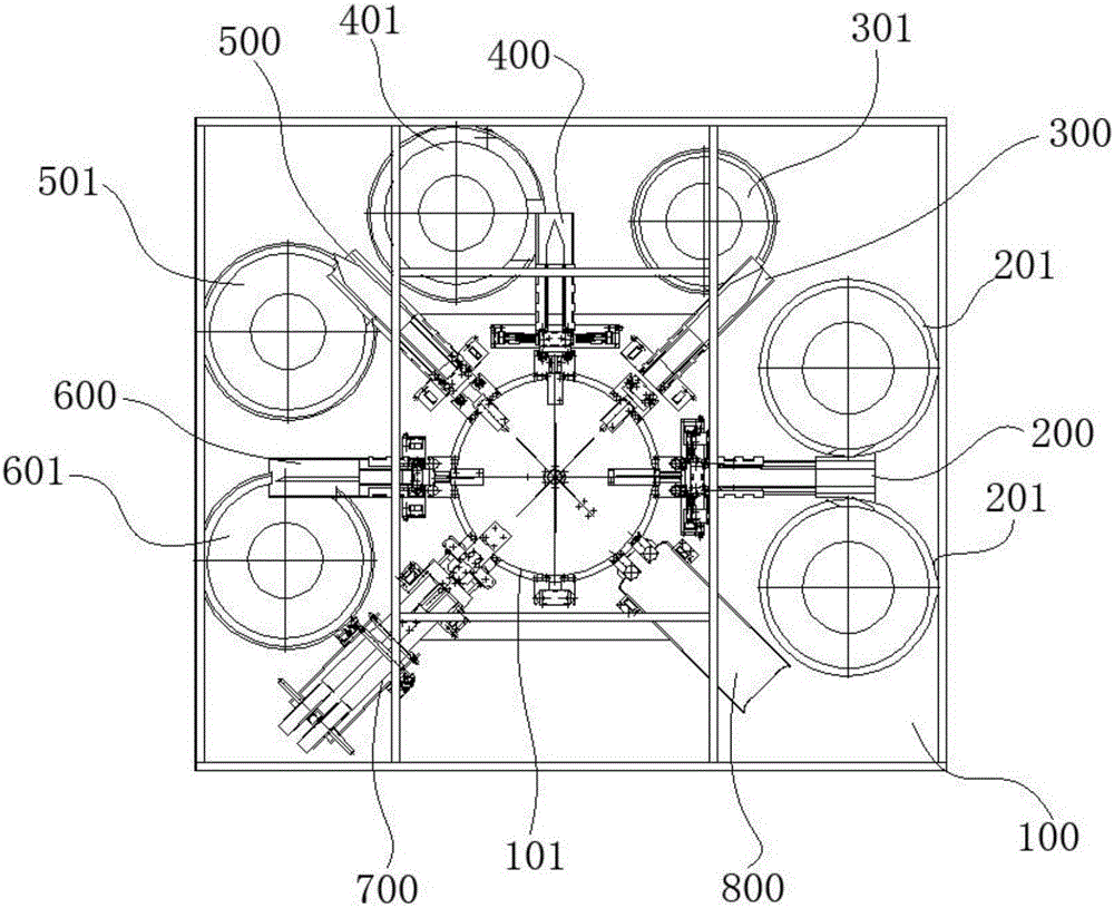 Medicine mixer assembling machine